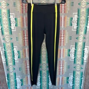 ZYIA Black with yellow stripe Luxe legging